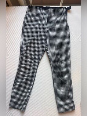 Black and White Houndstooth Pants
